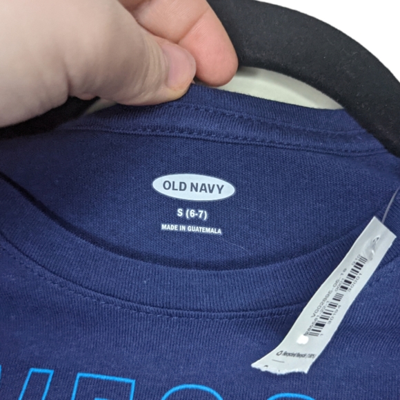 NWT Old Navy Girls Awesome Graphic Curved-Hem Tee 👕💥✨ - Picture 4 of 7